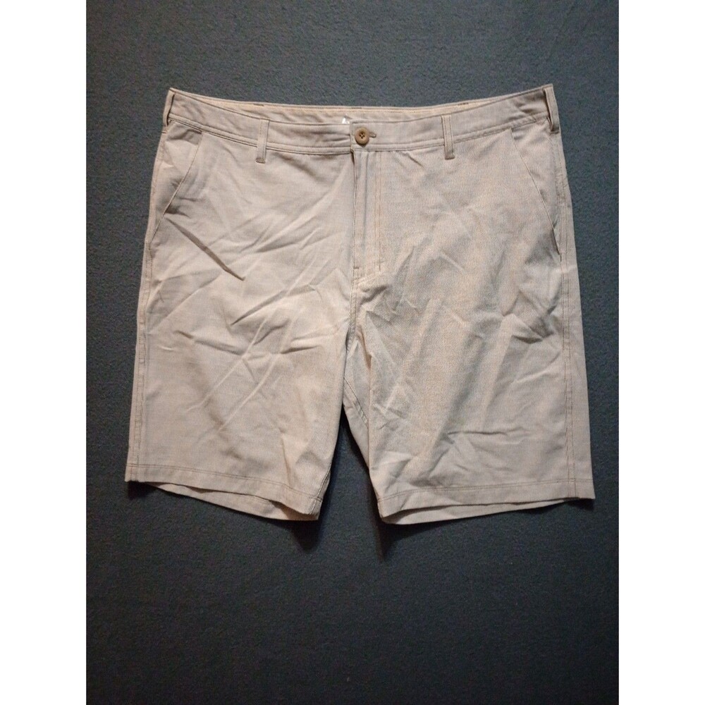 Ascend Mens Performance Hybrid Shorts Size 38 Beige Stretch Hiking Bass Pro Shop